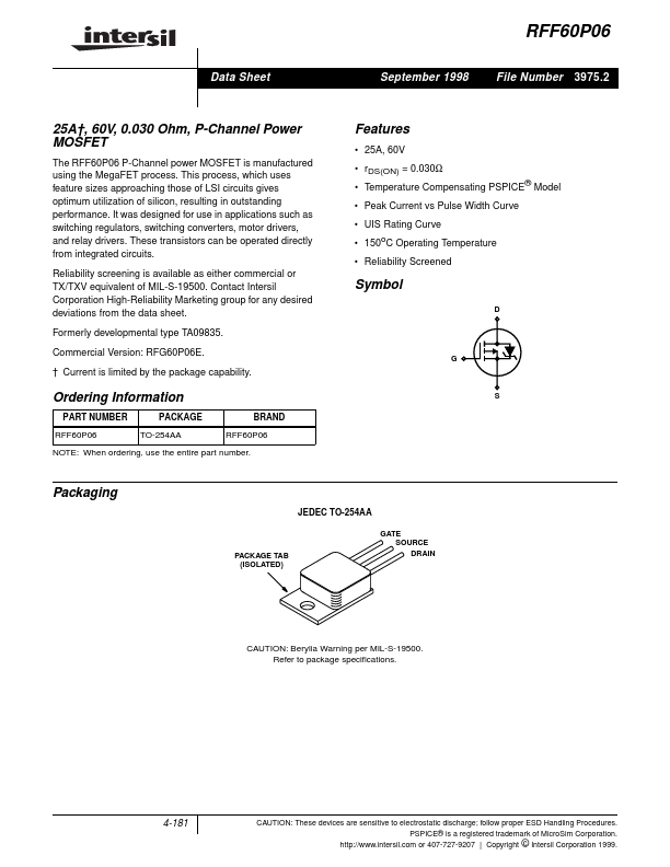 RFF60P06