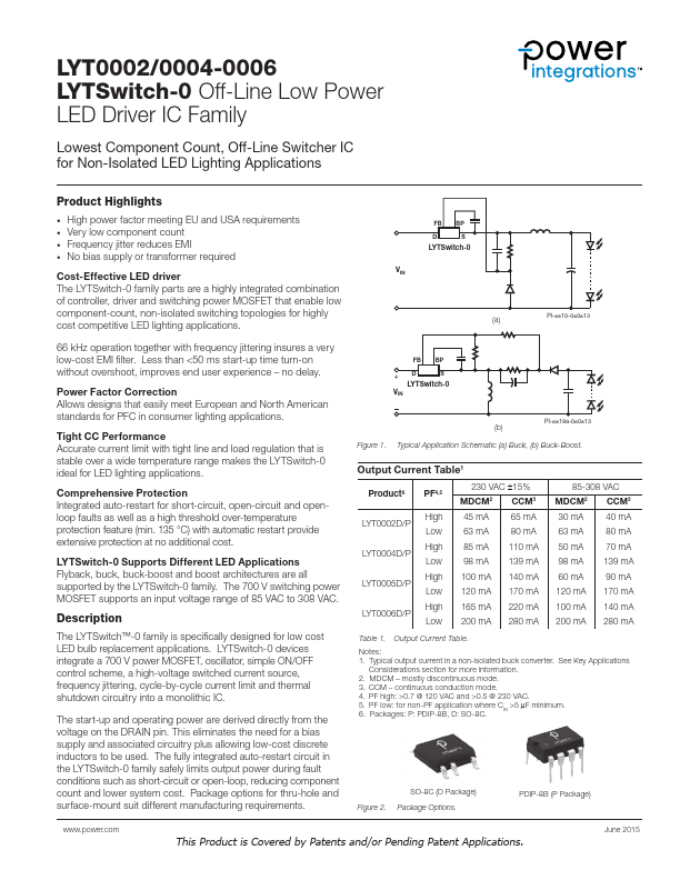 LYT0006D Power Integrations