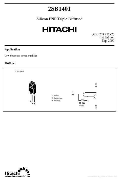 2SB1401 Hitachi