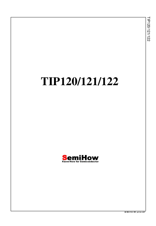 TIP120 SEMIHOW