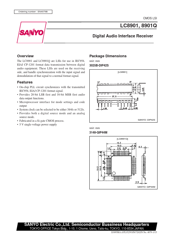 LC8901 Sanyo