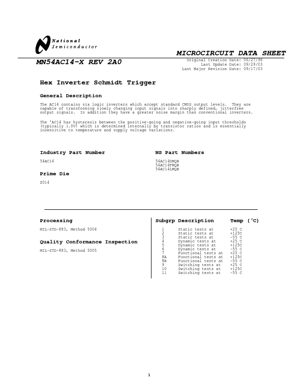 <?=MN54AC14-X?> डेटा पत्रक पीडीएफ