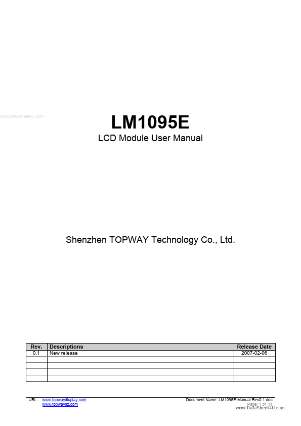 LM1095E