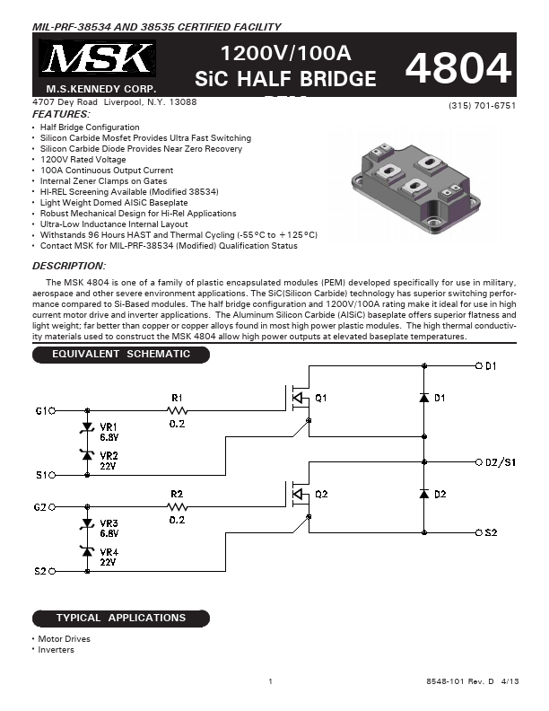 MSK4804 MSK