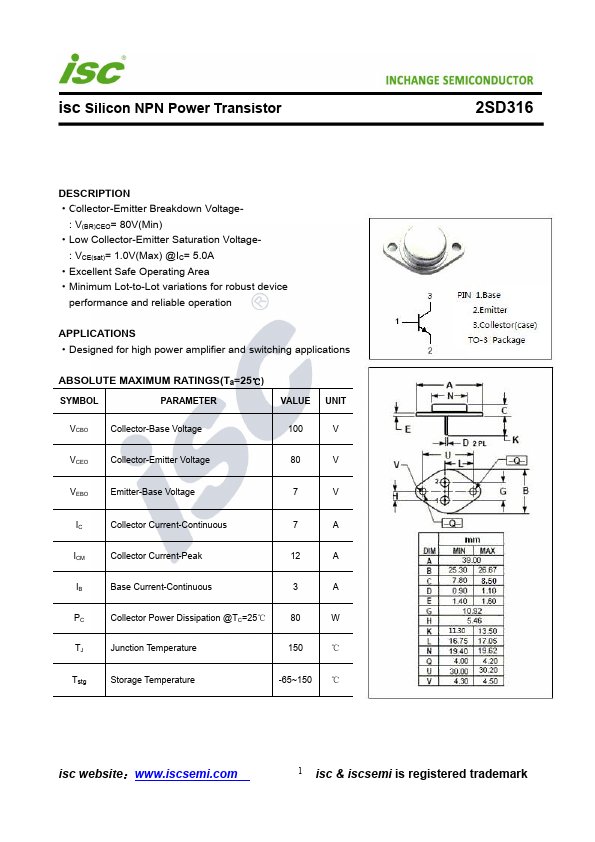 2SD316