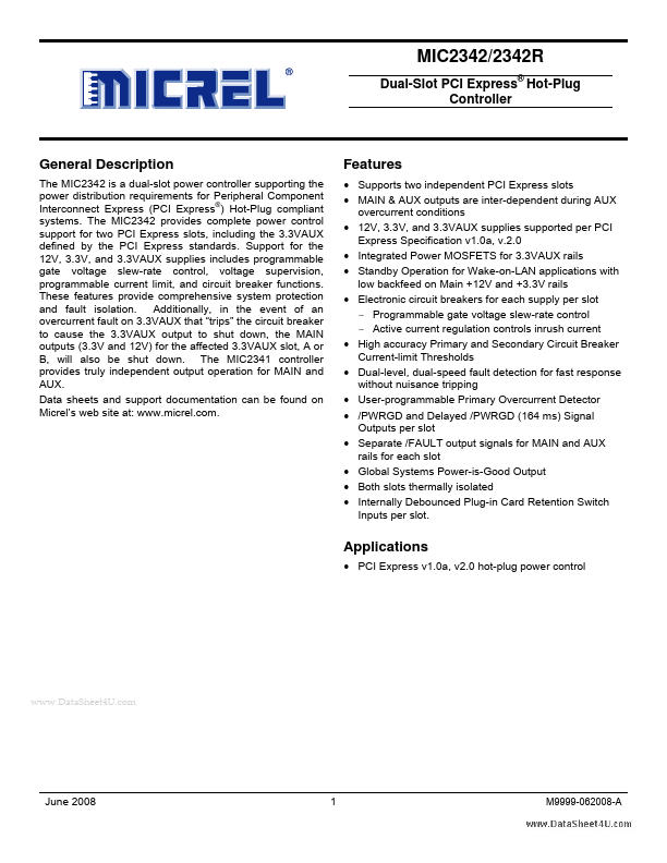 MIC2342R Micrel Semiconductor