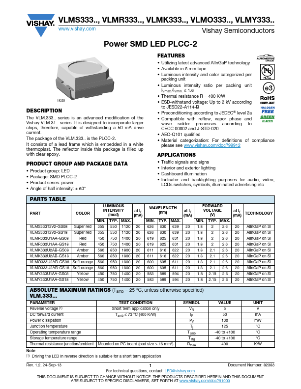 VLMR333U1AA-GS18