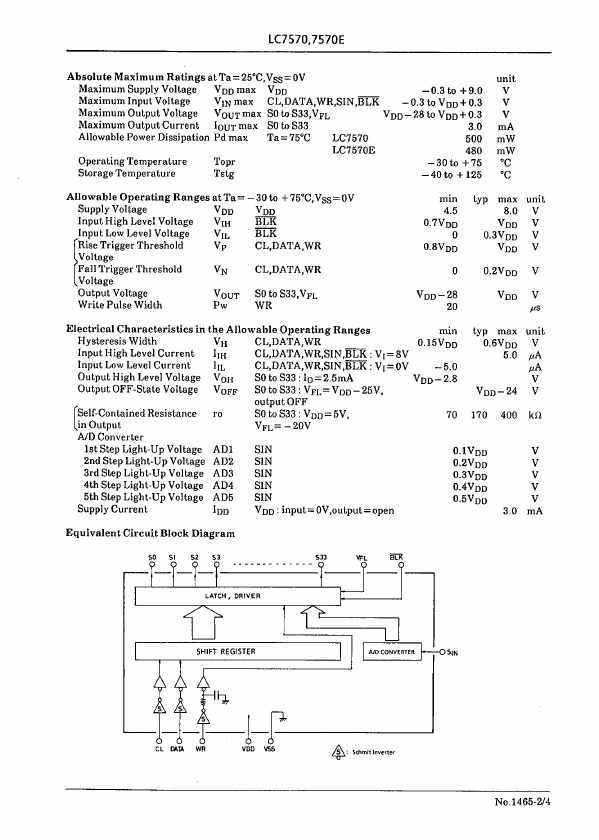 LC7570E