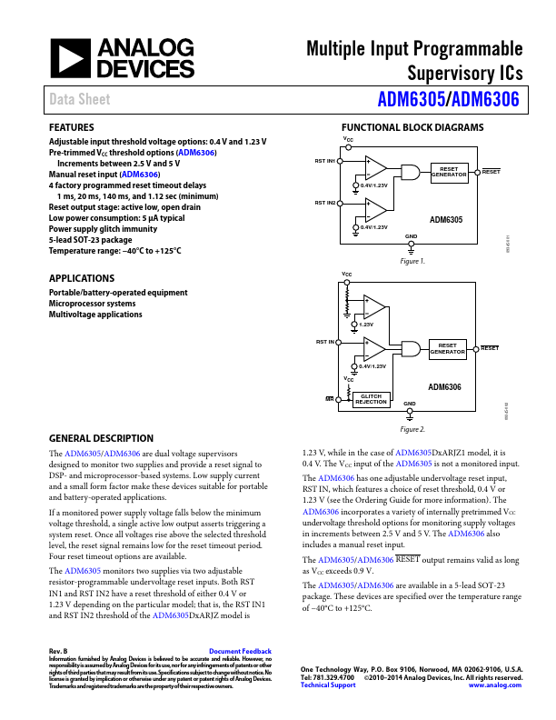 ADM6306 Analog Devices