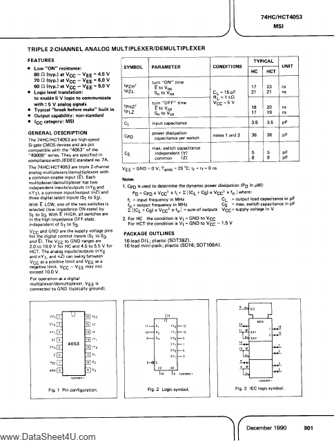 PC74HC4053