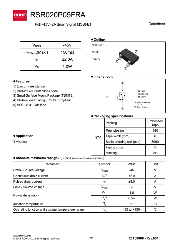 RSR020P05FRA