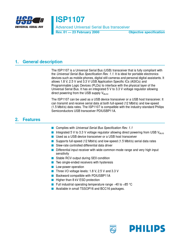 ISP1107 NXP