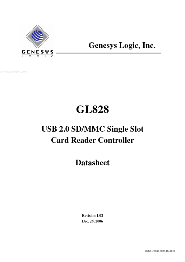 GL828 GENESYS LOGIC