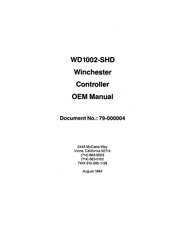 WD1002-SHD