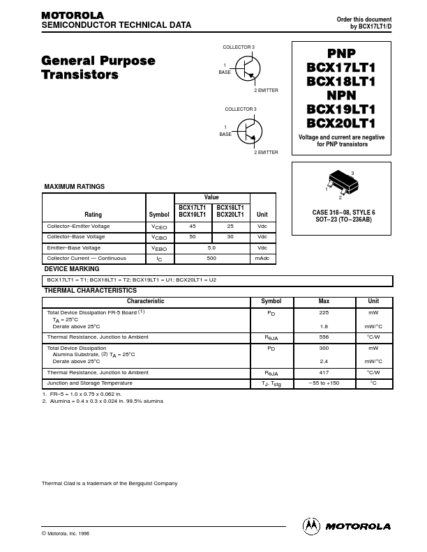 BCX17LT1