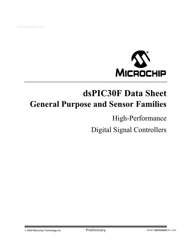 DSPIC30F4014 Microchip Technology