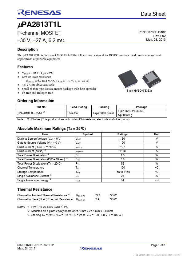 UPA2813T1L Renesas