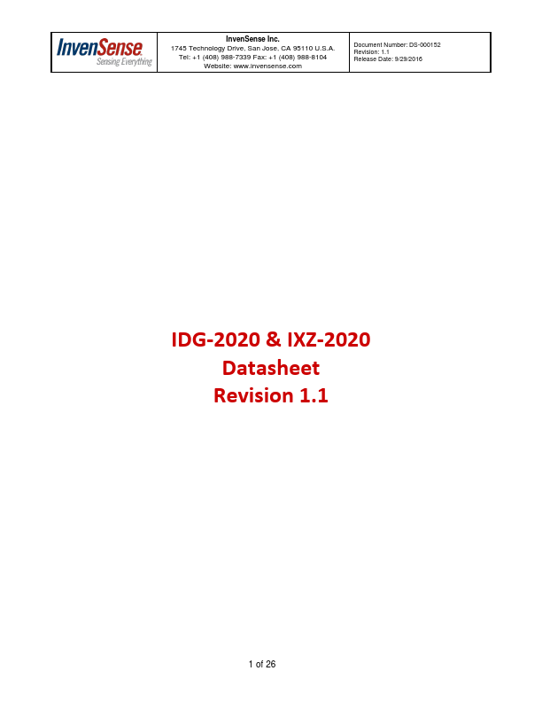 <?=IDG-2020?> डेटा पत्रक पीडीएफ