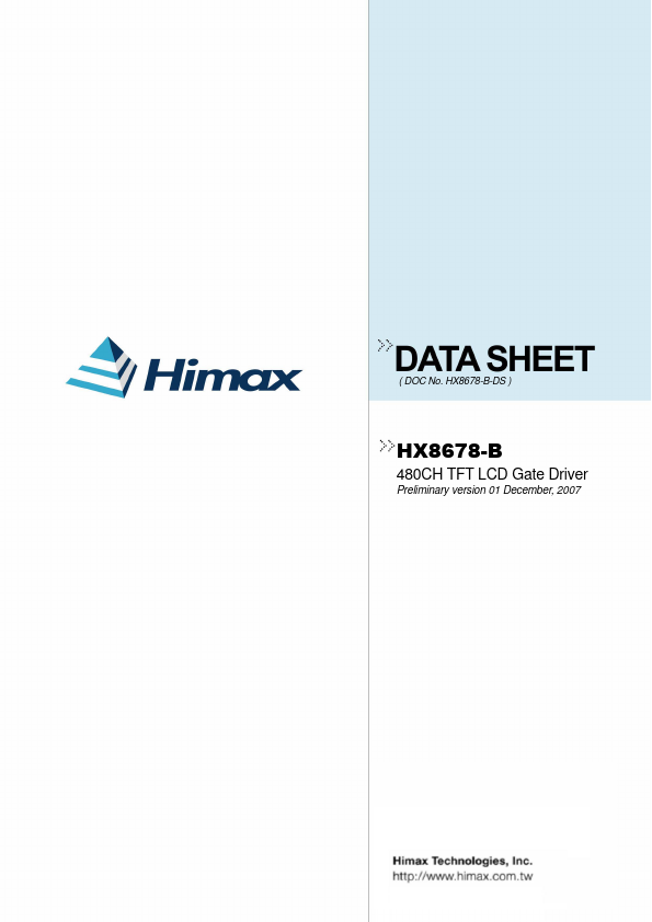 HX8678-B Himax