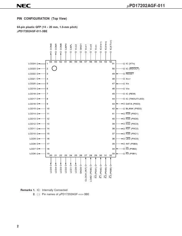 UPD17202AGF-011