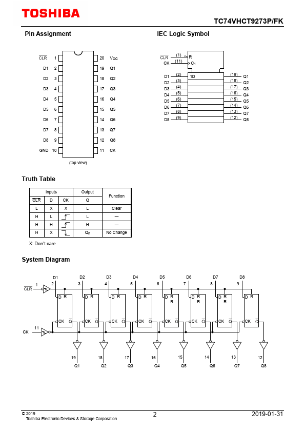 TC74VHCT9273P