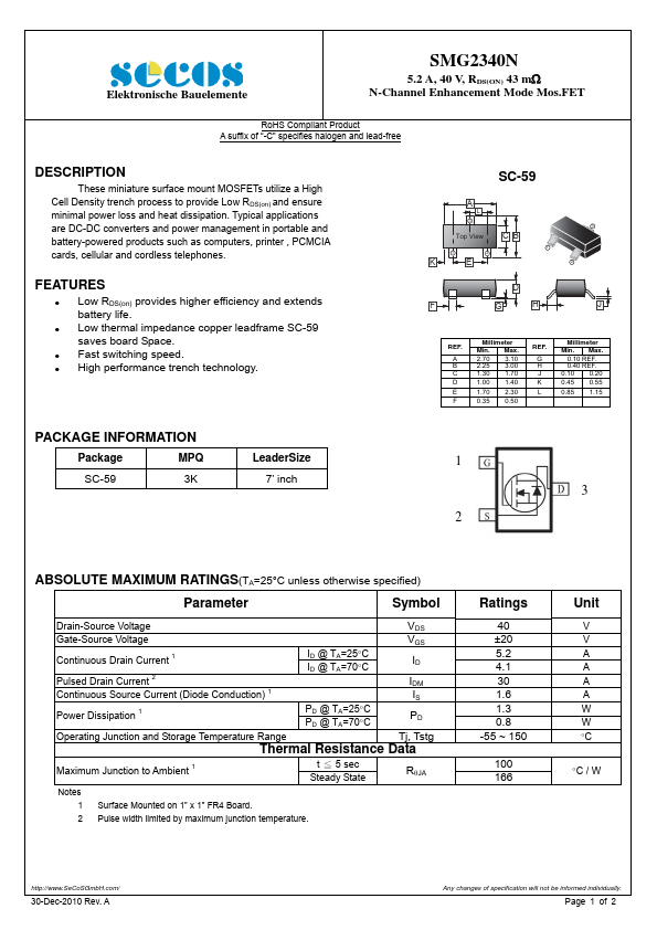 SMG2340N SeCoS