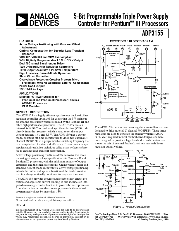 ADP3155 Analog Devices