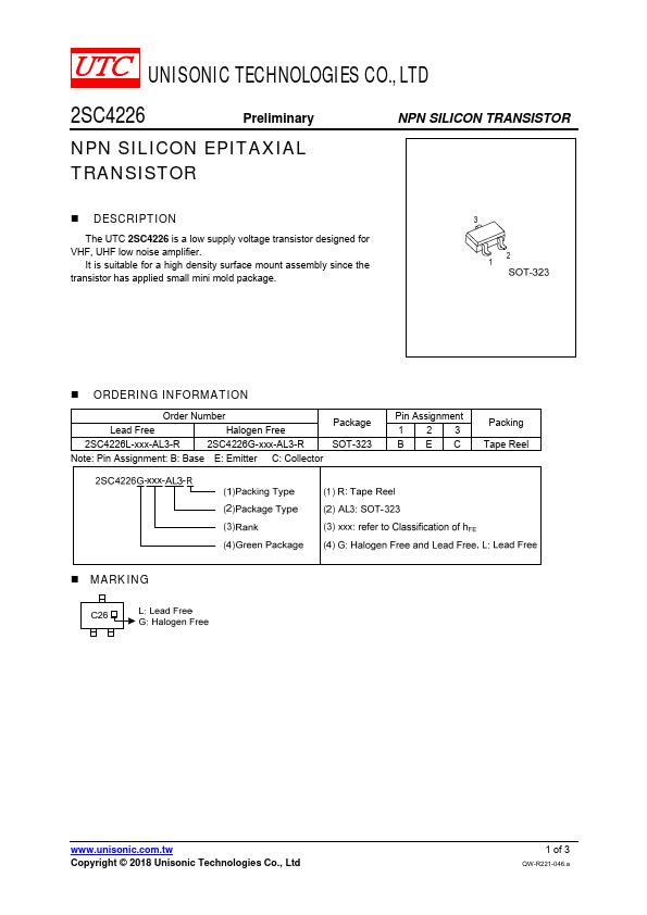 2SC4226 UTC