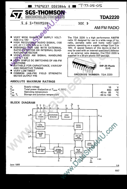 TDA2220