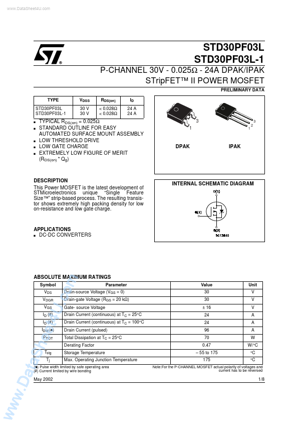 STD30PF03L