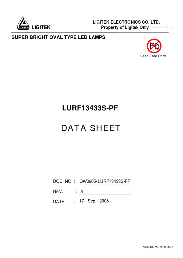 <?=LURF13433S-PF?> डेटा पत्रक पीडीएफ