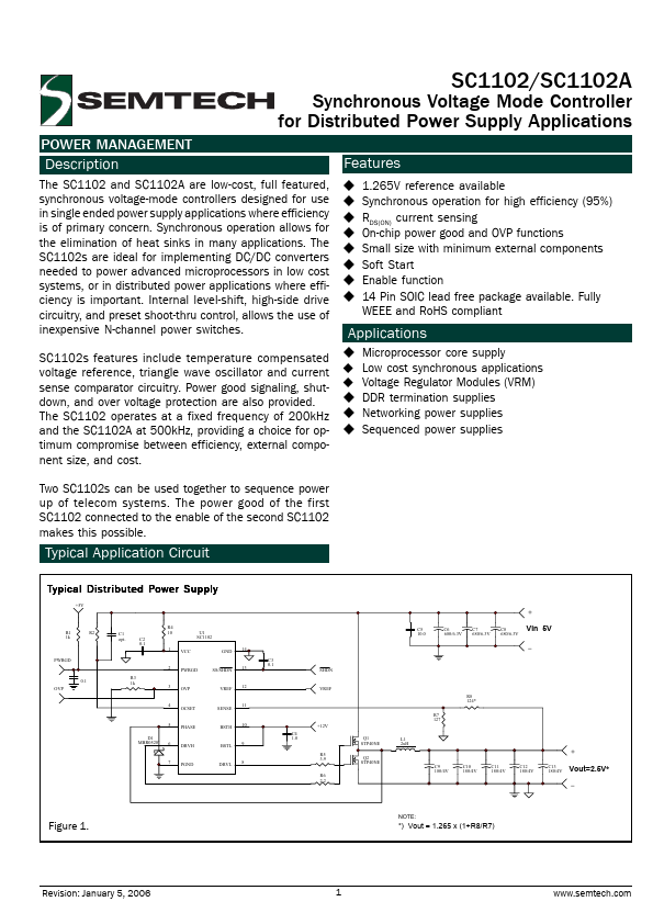 SC1102A Semtech Corporation