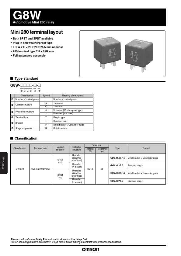 G8W-1C7T-R Omron