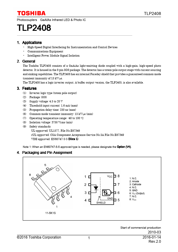 TLP2408 Toshiba