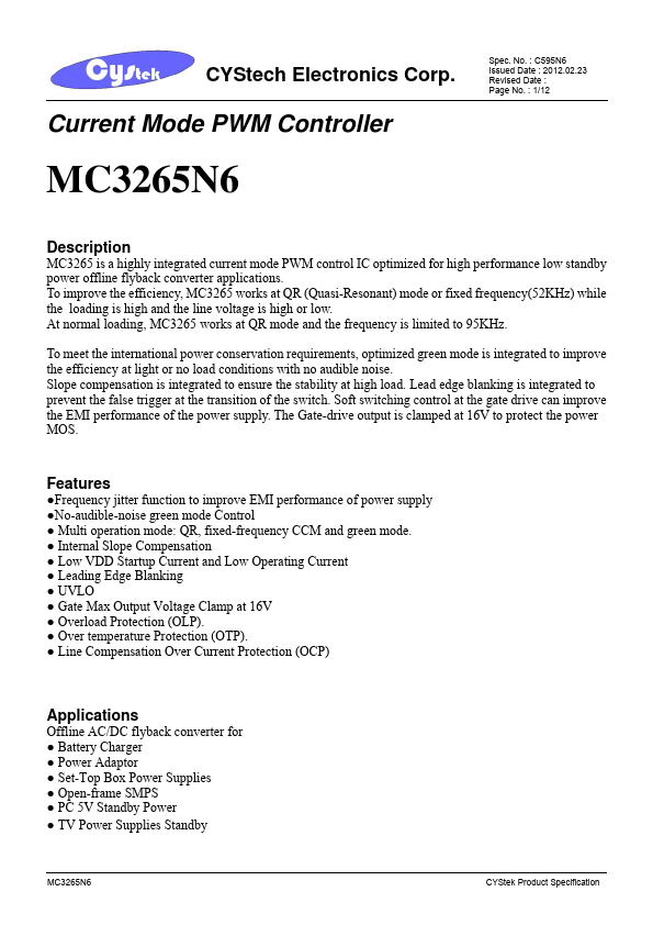 MC3265N6