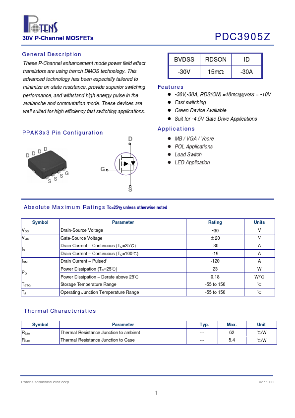 PDC3905Z