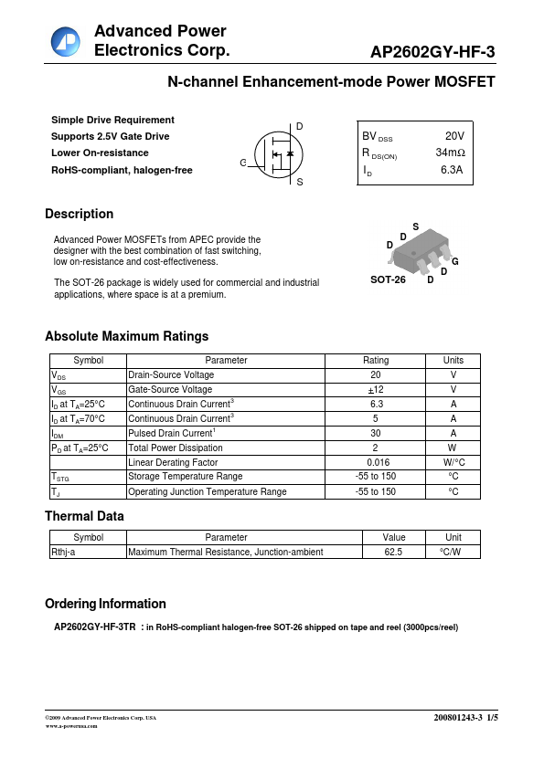 AP2602GY-HF-3