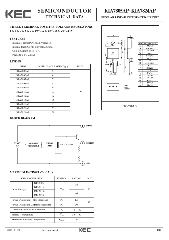 KIA7820AP