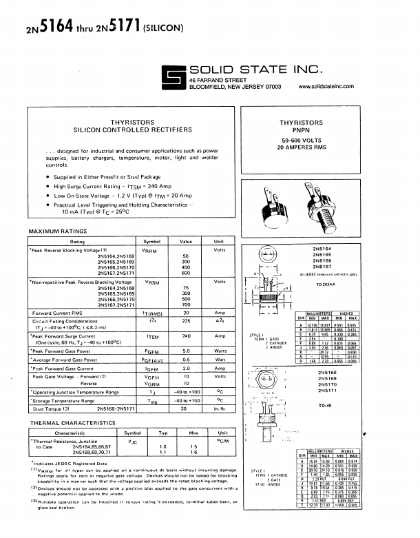 2N5170 Solid State