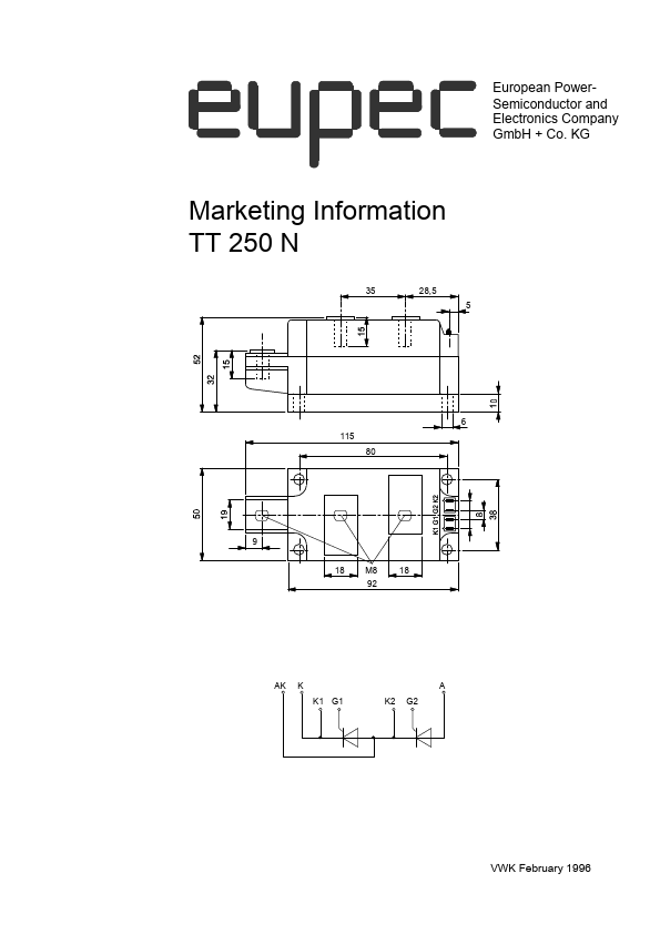 <?=TD250N?> डेटा पत्रक पीडीएफ