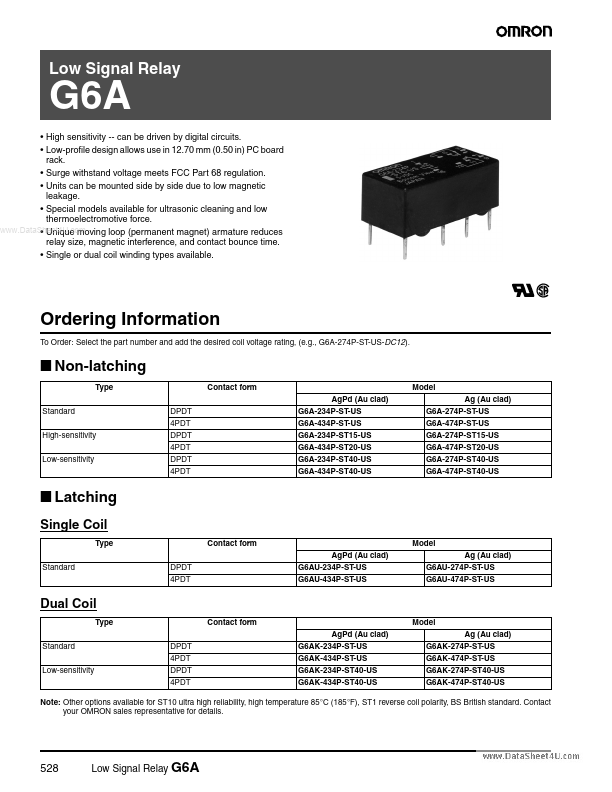 G6AK-434P-ST40-US