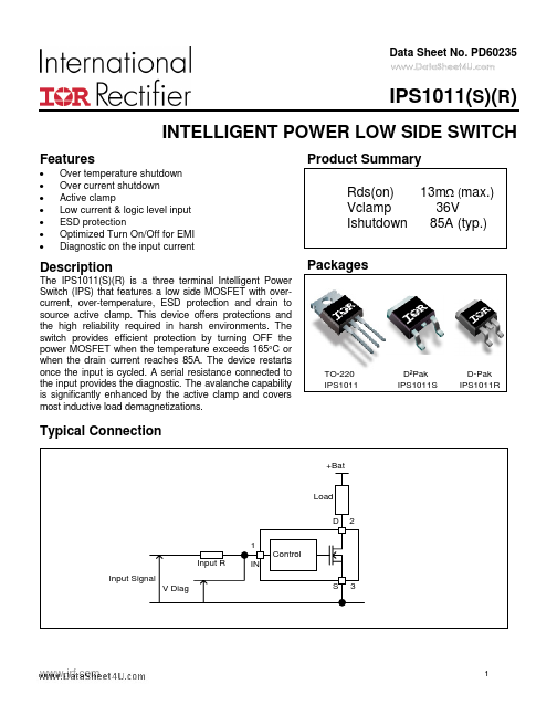 IPS1011S International Rectifier