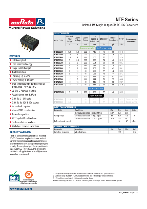 NTE1205MC