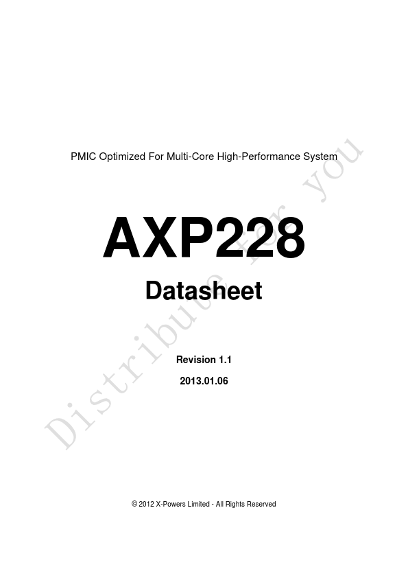 AXP228 X-Powers
