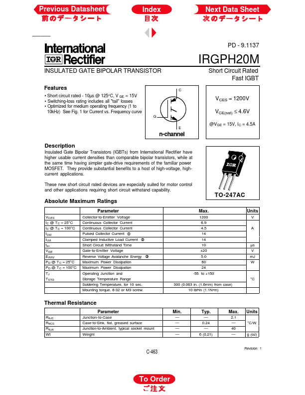 IRGPH20M