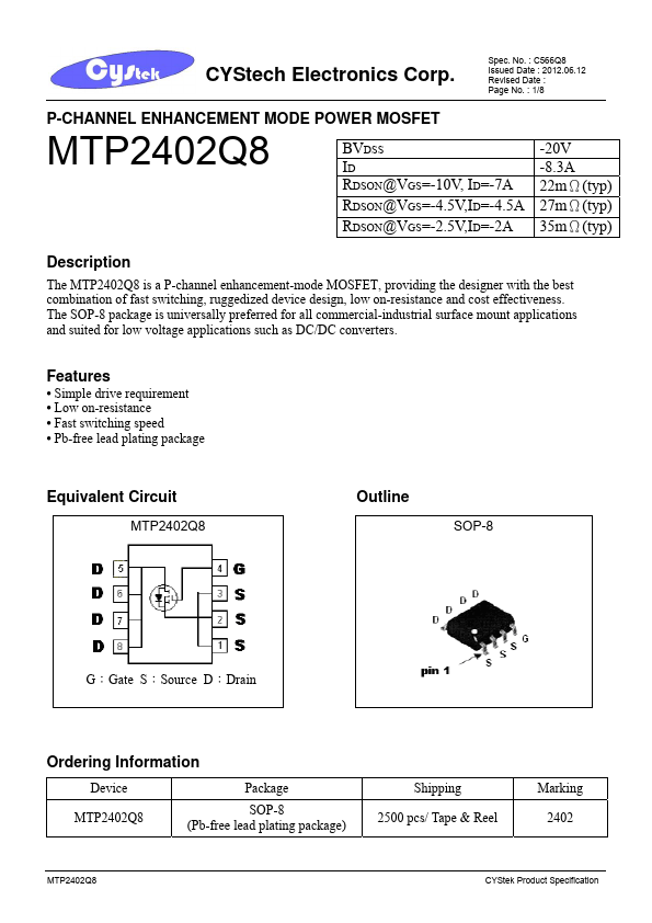 MTP2402Q8