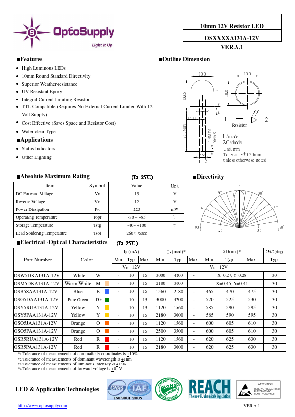 OSY5PAA131A-12V