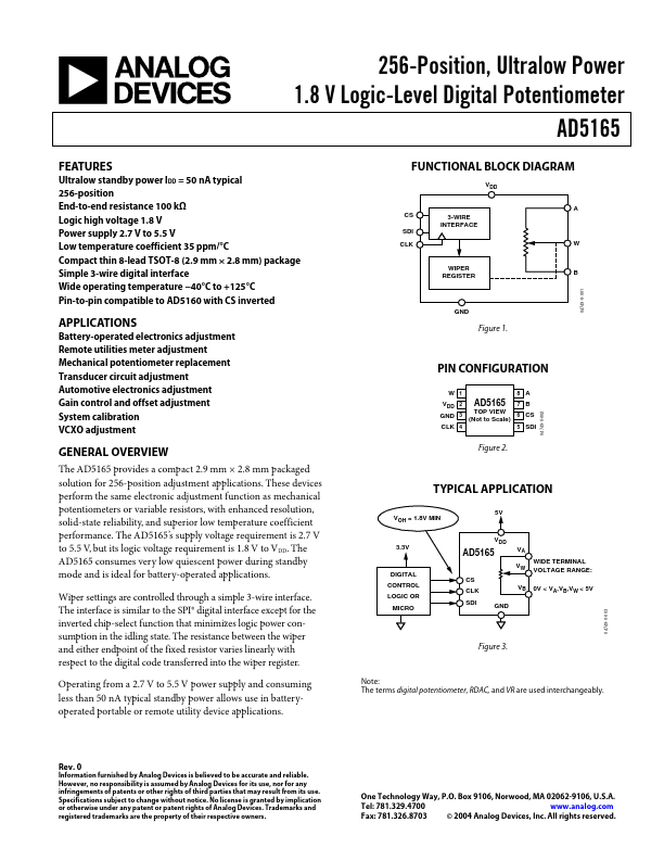 AD5165 Analog Devices