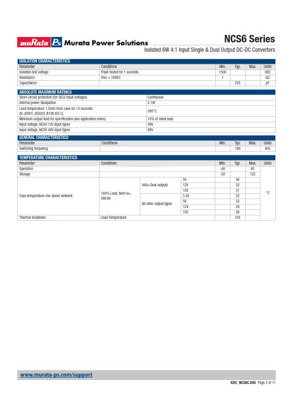 NCS6S1203C