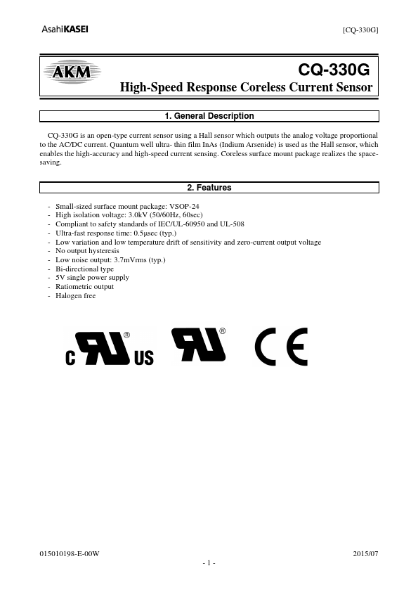 <?=CQ-330G?> डेटा पत्रक पीडीएफ